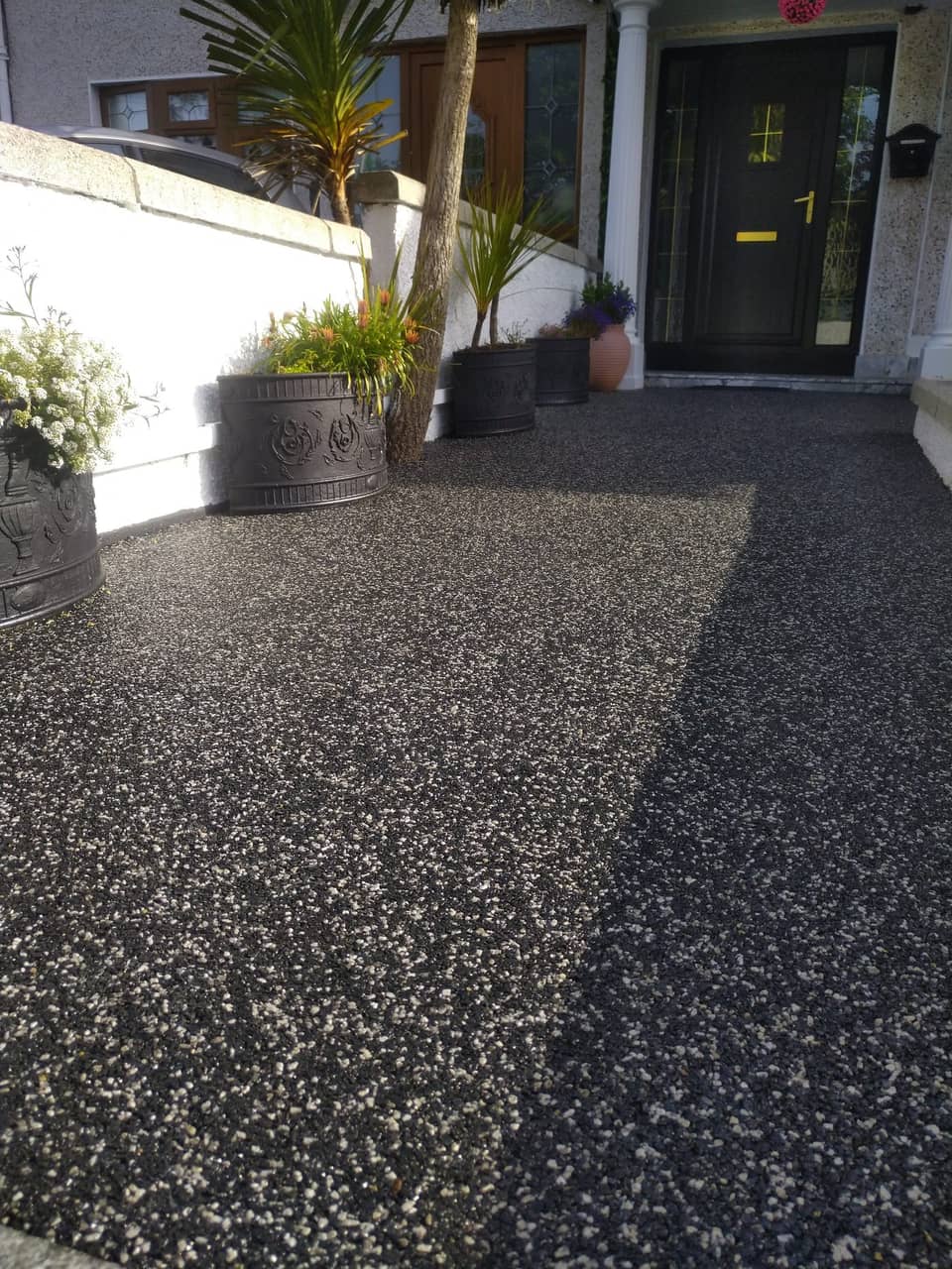 Black with granite mix resin, Finglas